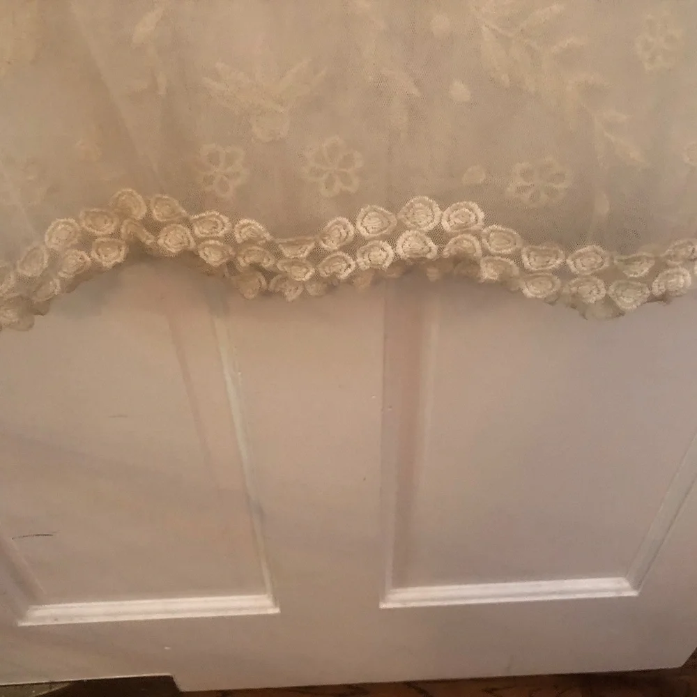 American Eagle Outfitters cream lace sheath overlay size L NWT - Picture 4 of 5